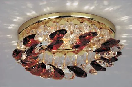Точечный встраиваемый светильник Arte Lamp BRILLIANTS A7083PL-1GO | Дом Декора