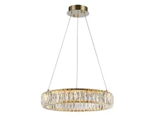 NEWPORT 8240 8240N/40 gold , Люстра, Gold Clear crystal D40*H7,6/500cm LED 29W 2640Lm 3100-4000К