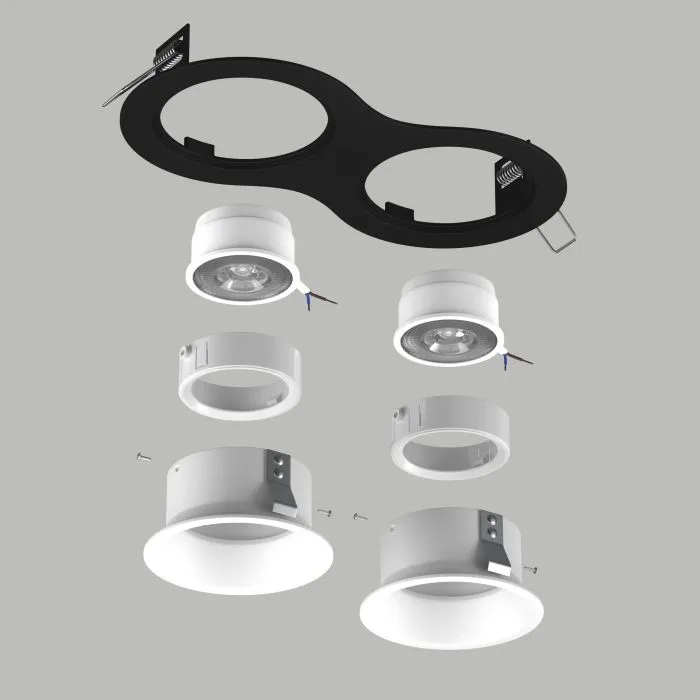Комплект со светильником Domino Lightstar D6270606WMOD | Дом Декора