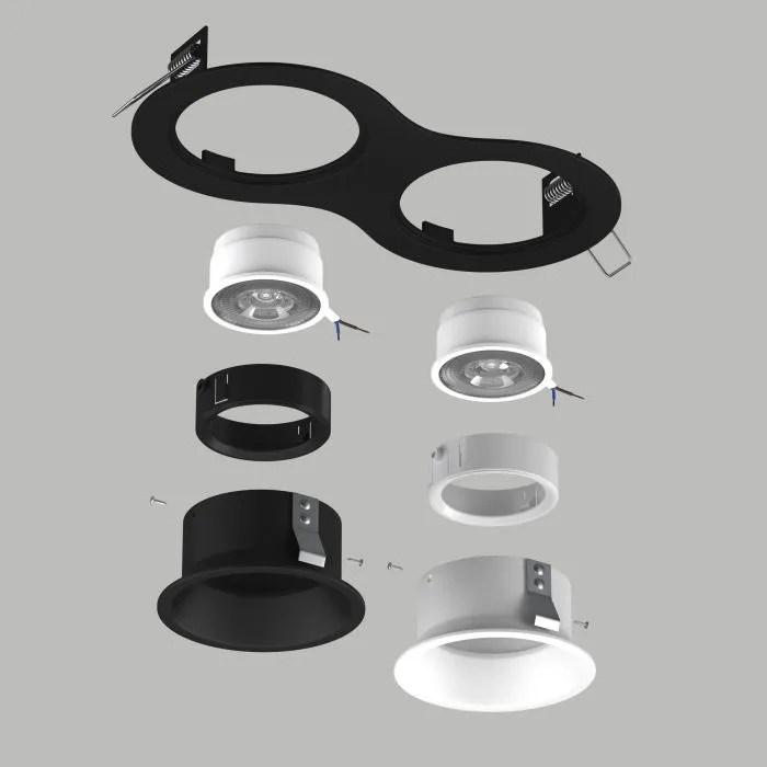 Комплект со светильником Domino Lightstar D6270607WBMOD | Дом Декора