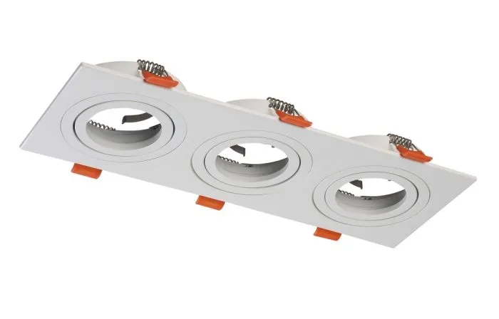 Светильник встраиваемый Crystal Lux CLT 002C3 WH | Дом Декора