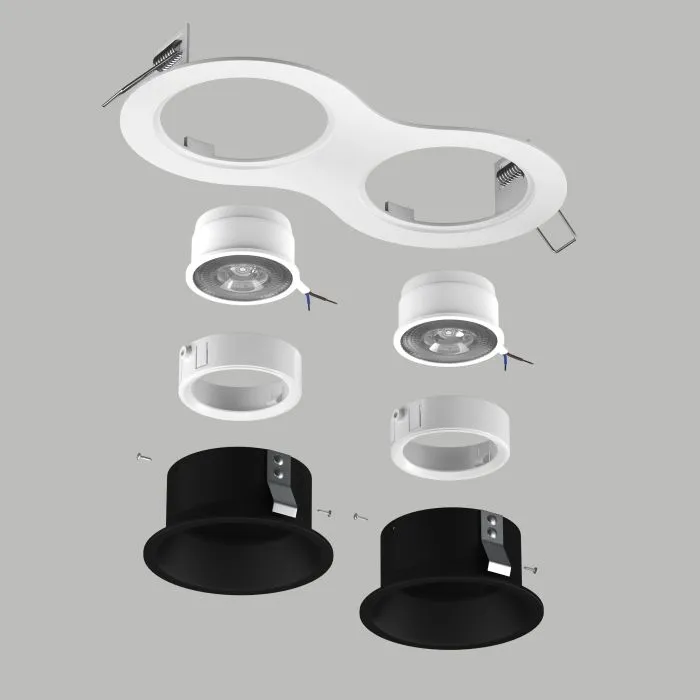 Комплект со светильником Domino Lightstar D6260707WMOD | Дом Декора