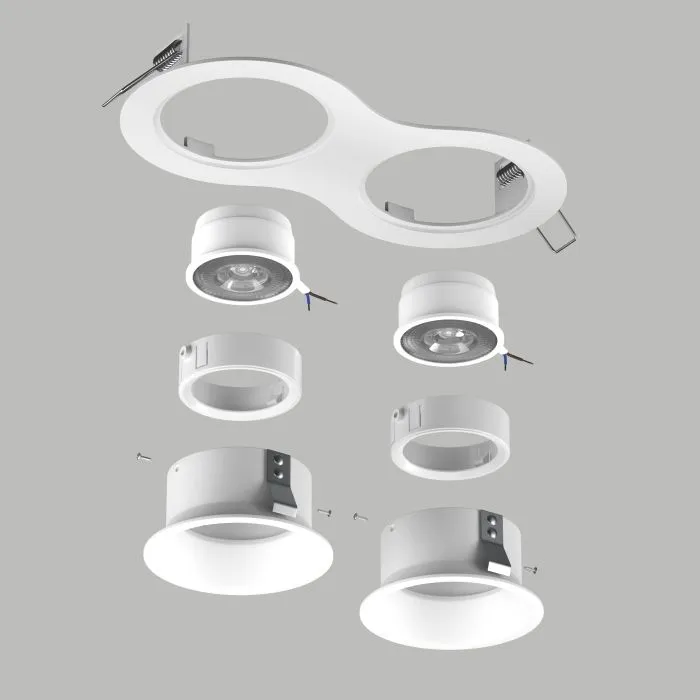 Комплект со светильником Domino Lightstar D6260606WMOD | Дом Декора