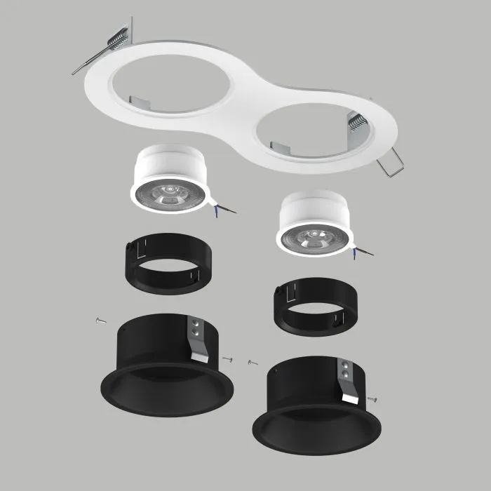 Комплект со светильником Domino Lightstar D6260707BMOD | Дом Декора