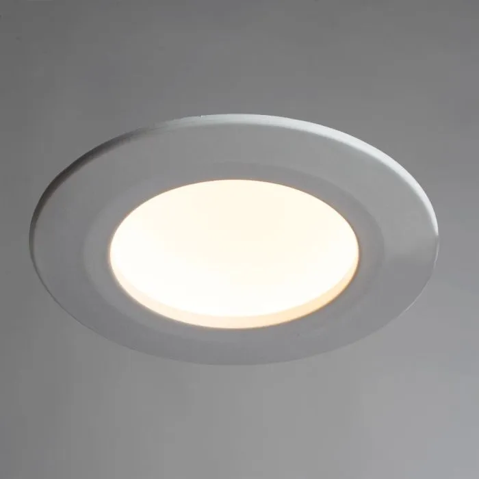 Точечный встраиваемый светильник Arte Lamp RIFLESSIONE A7008PL-1WH | Дом Декора