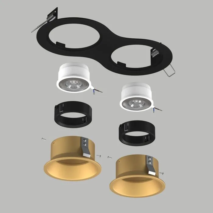Комплект со светильником Domino Lightstar D6270303BMOD | Дом Декора