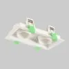 Светильник встроенный Crystal Lux CLT 069C2 WH | Дом Декора