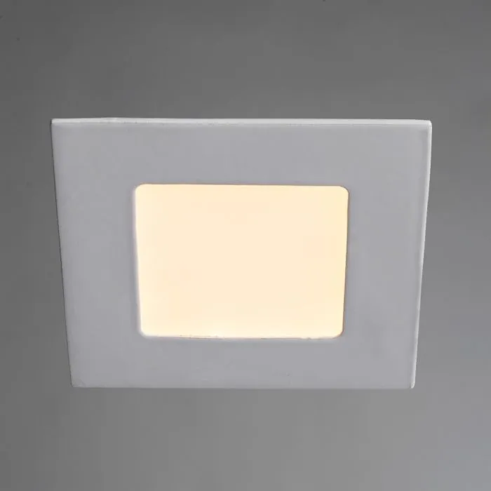 Встраиваемый светильник Arte Lamp FINE A2403PL-1WH | Дом Декора