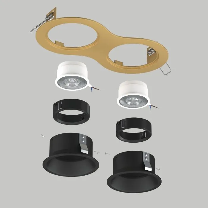 Комплект со светильником Domino Lightstar D6230707BMOD | Дом Декора
