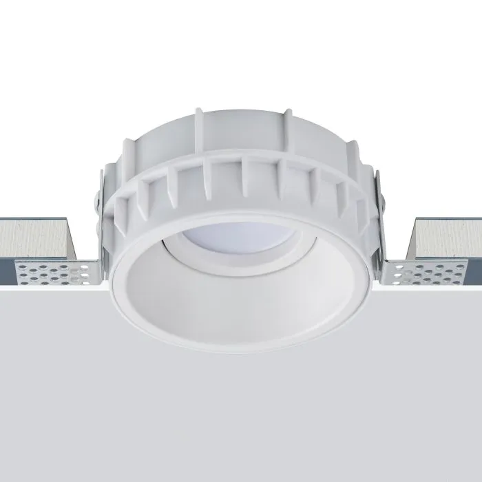 Комплект из светильника и рамки DOMINO ROUND MR16 БЕЛЫЙ Domino Lightstar G214606 | Дом Декора