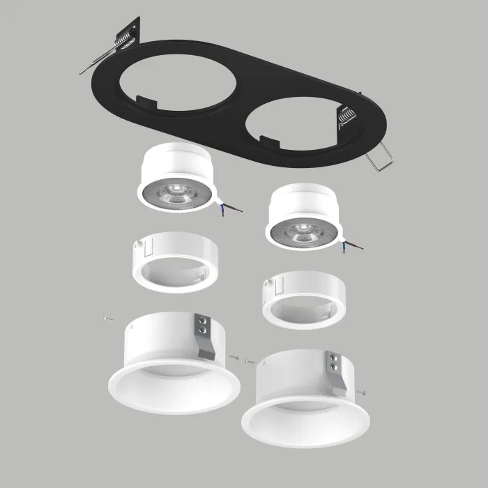 Комплект со светильником Domino Lightstar D6570606WMOD | Дом Декора