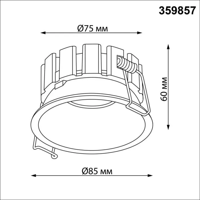 359857 NT Светильник 12Вт 2700/3200/4000К 220-240В IP44 WIR | Дом Декора