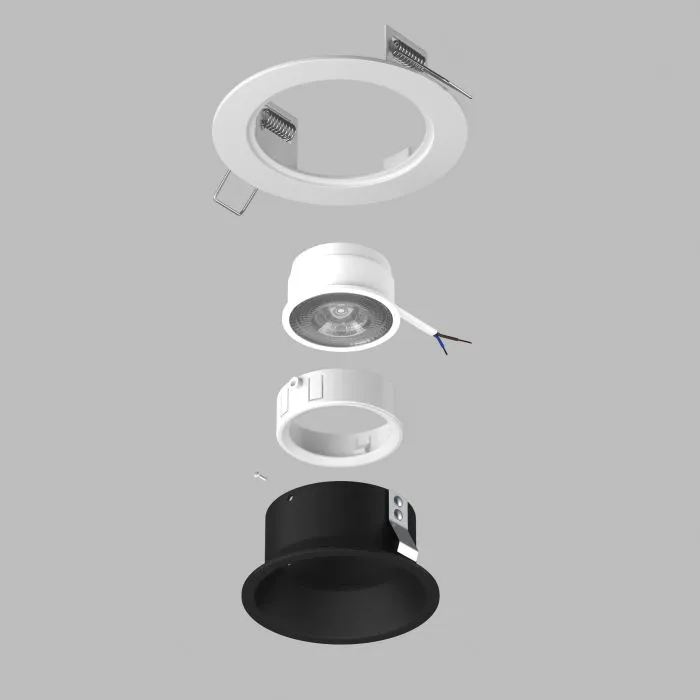 Комплект со светильником Domino Lightstar D61607WMOD | Дом Декора