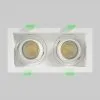 Светильник встроенный Crystal Lux CLT 069C2 WH | Дом Декора