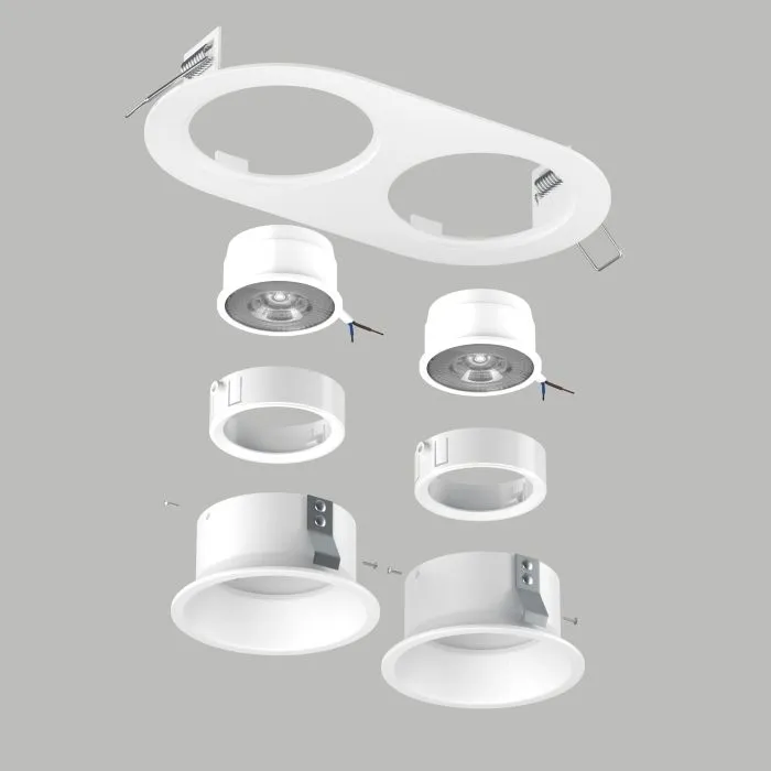 Комплект со светильником Domino Lightstar D6560606WMOD | Дом Декора
