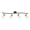 Спот Arte Lamp FALENA A3117PL-4BK | Дом Декора