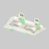 Светильник встроенный Crystal Lux CLT 069C2 WH | Дом Декора
