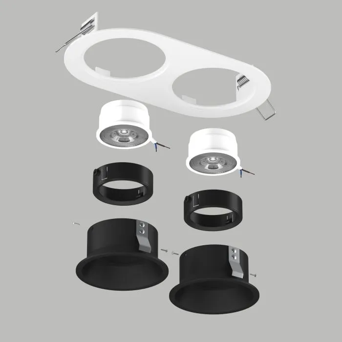 Комплект со светильником Domino Lightstar D6560707BMOD | Дом Декора
