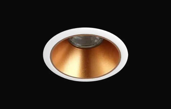 Светильник встраиваемый Crystal Lux CLT 052C WH-GO | Дом Декора
