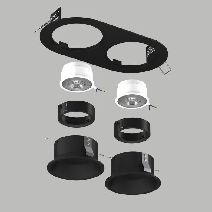 Комплект со светильником Domino Lightstar D6570707BMOD | Дом Декора