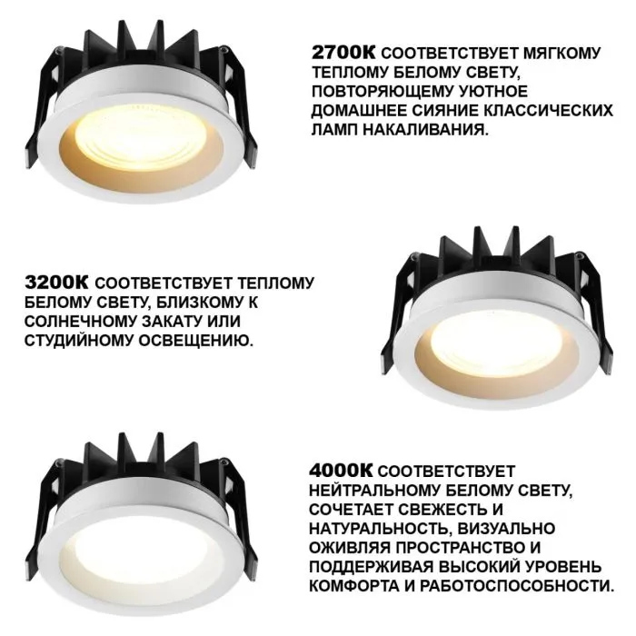 359846 NT Светильник 25Вт 2700/3200/4000К 220-240В IP44 WIR | Дом Декора