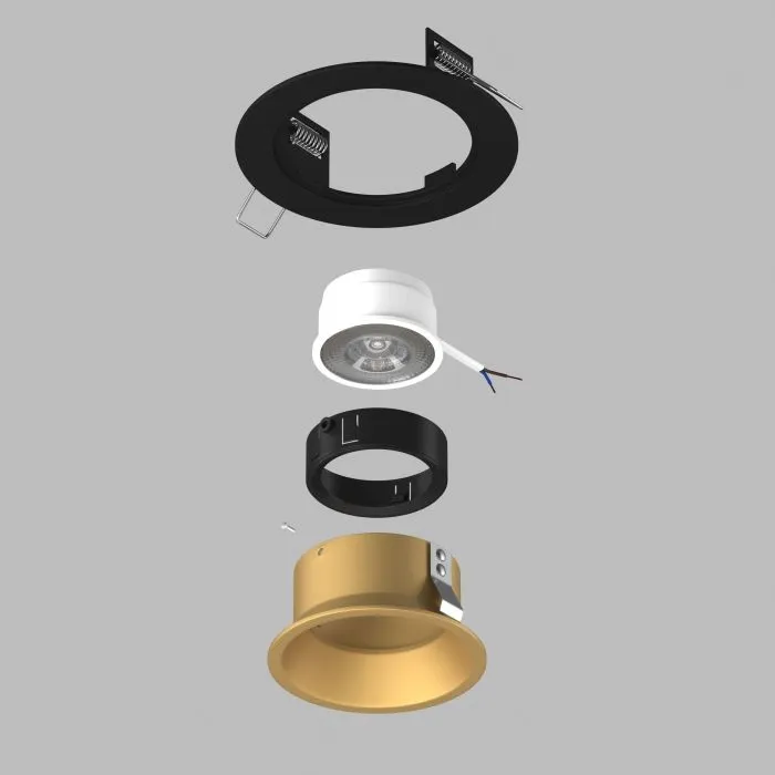 Комплект со светильником Domino Lightstar D61703BMOD | Дом Декора
