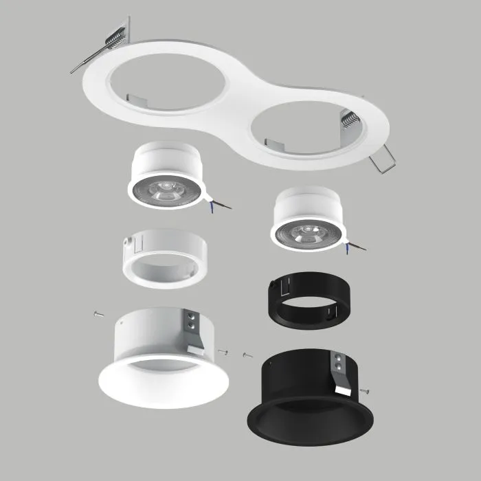 Комплект со светильником Domino Lightstar D6260607WBMOD | Дом Декора