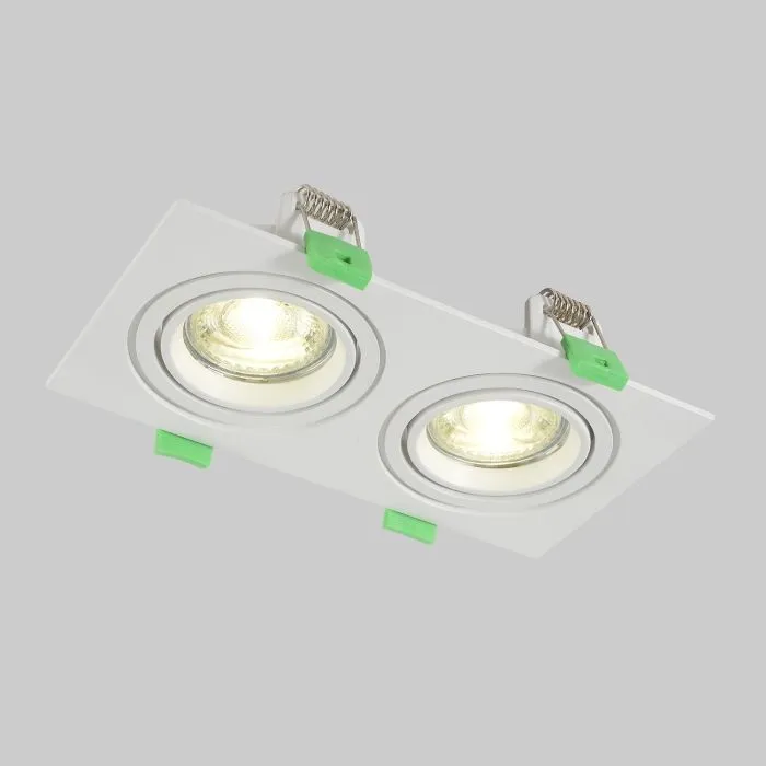 Светильник встроенный Crystal Lux CLT 002C2 WH V2 | Дом Декора
