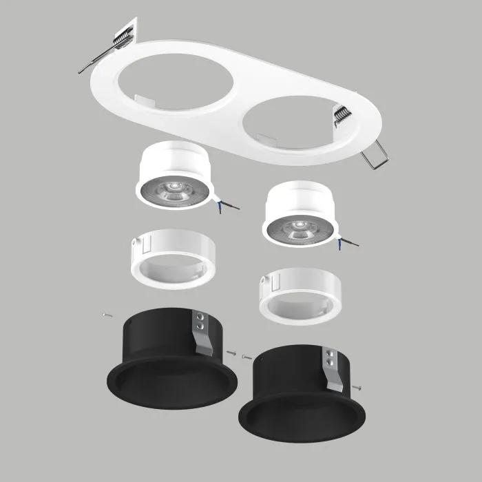 Комплект со светильником Domino Lightstar D6560707WMOD | Дом Декора