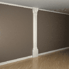 Интерьерная лепнина пилястра 1.20.302 Европласт