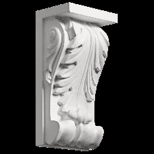 Интерьерная лепнина кронштейн 1.19.010 Европласт