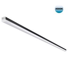 359828 OVER NT25 074 черный Светильник линейный светодиодный в комплекте прямые соединители 2шт и сетевой кабель 2м LED 68W 100-265V BITS